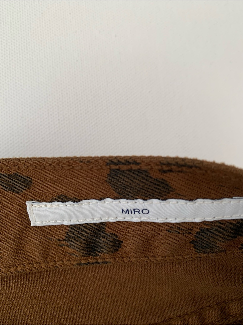 Citizens of Humanity Leopard Print Miro Long low-slung Relaxed Jeans women’s 31 - Picture 12 of 16